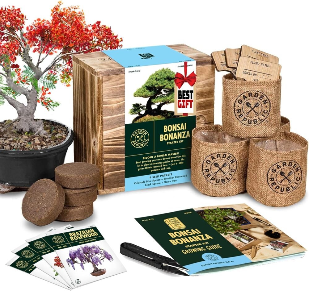 wood gift box, indoor garden gardening gifts ideas
