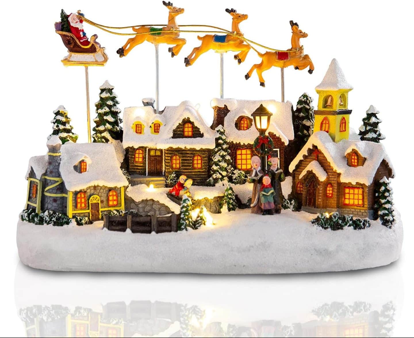 Enchanted Christmas Villages Your Fairies Will Love