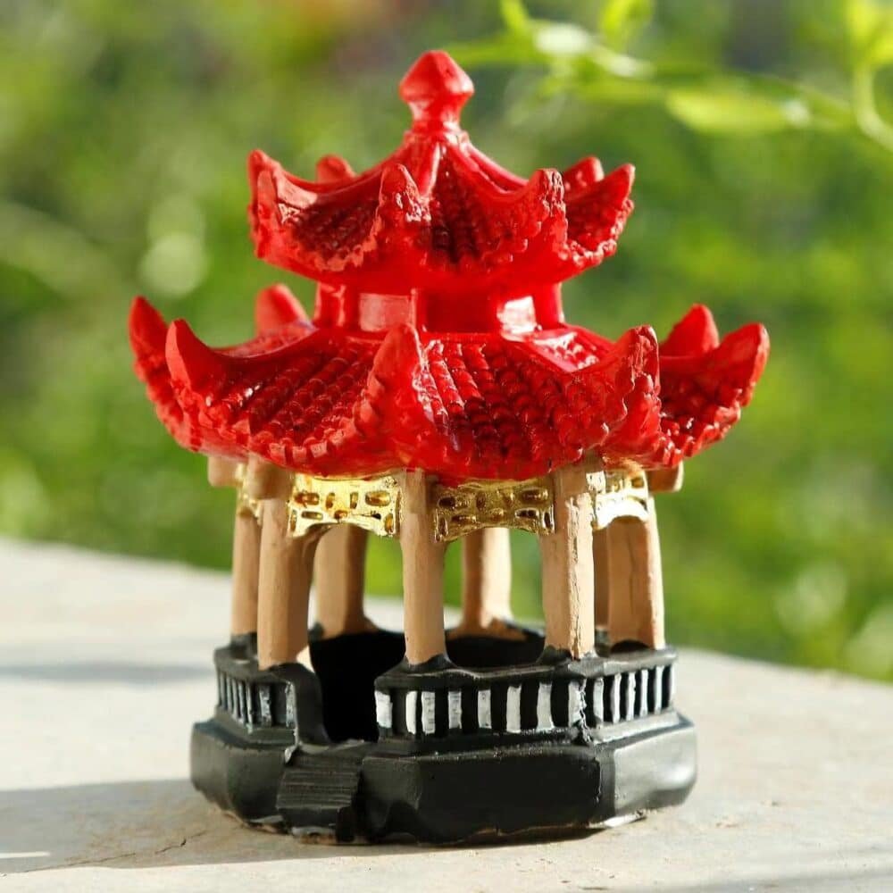 sdeetesamjun fairy garden accessories mini pavilion pagoda zen garden
