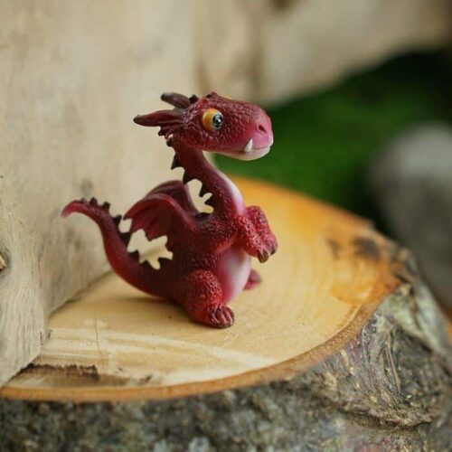 top collection miniature fairy garden mini red dragon