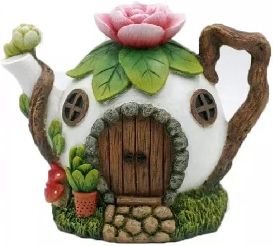 mokoboho teapot fairy garden house