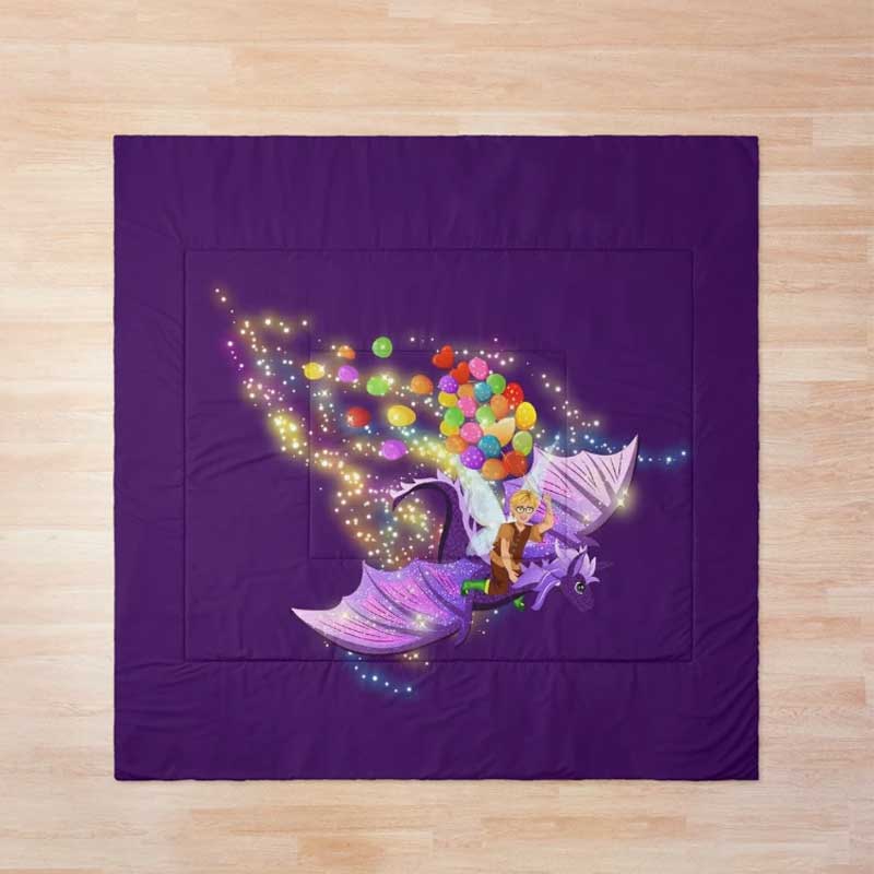 tommy tinker's magical pet dragon comforter