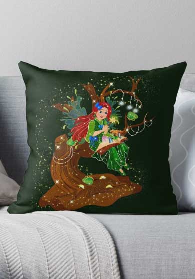 the listening fairytm pillow