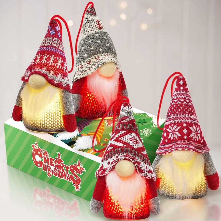 kmuysl christmas gnome ornaments