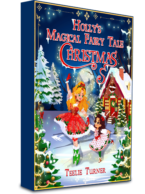 3d cover 2 holly's magical fairy tale christmas book