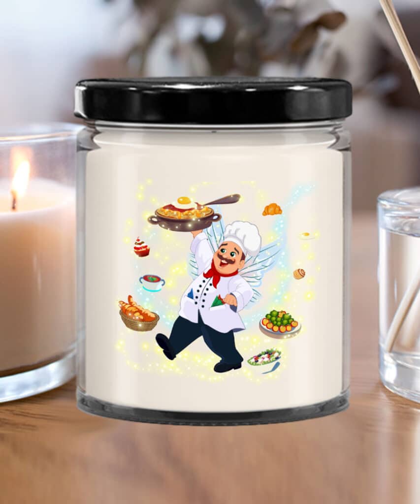 bubba and the magical fairy bakery~birch and black pepper soy candle