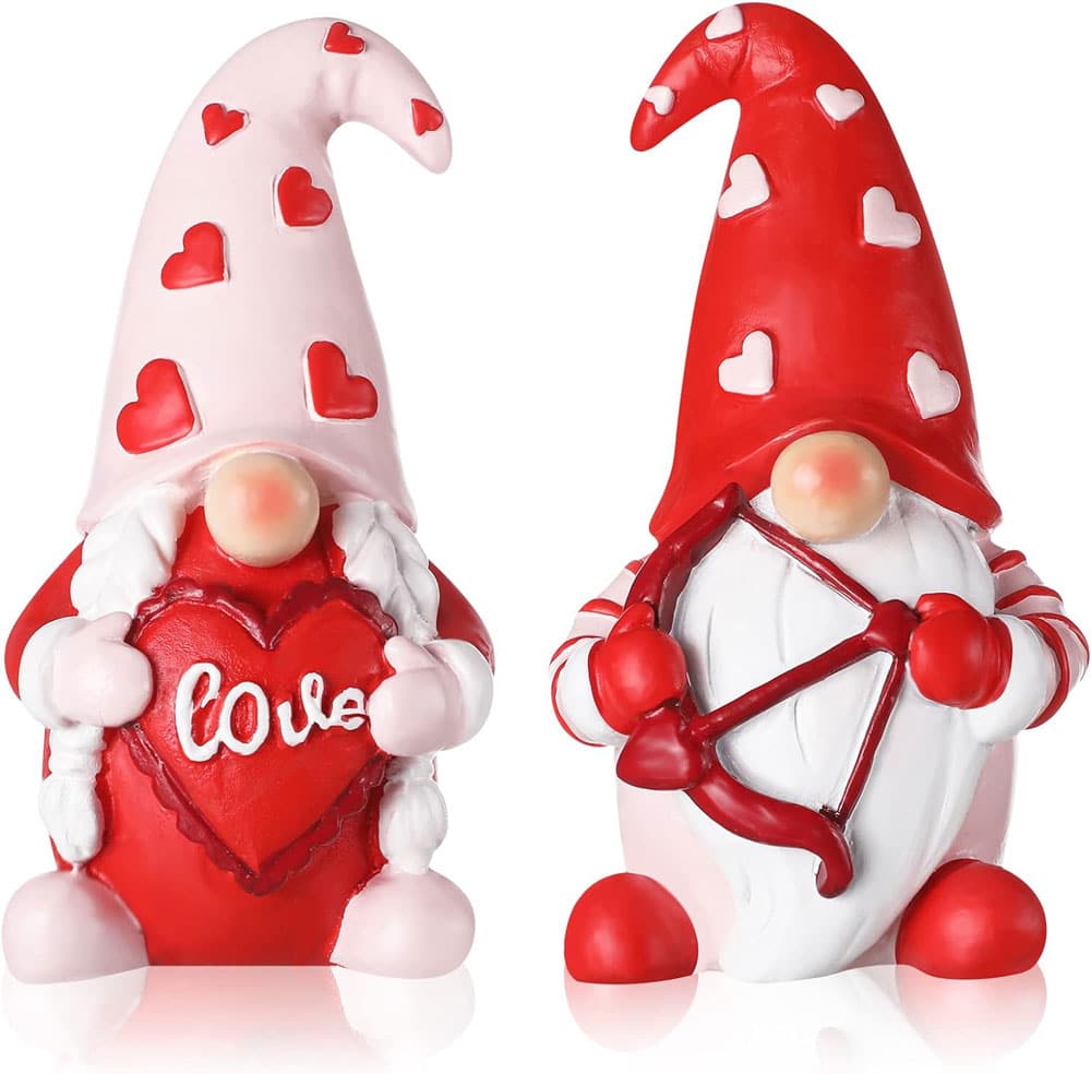 valentine’s gnome couple – full of love