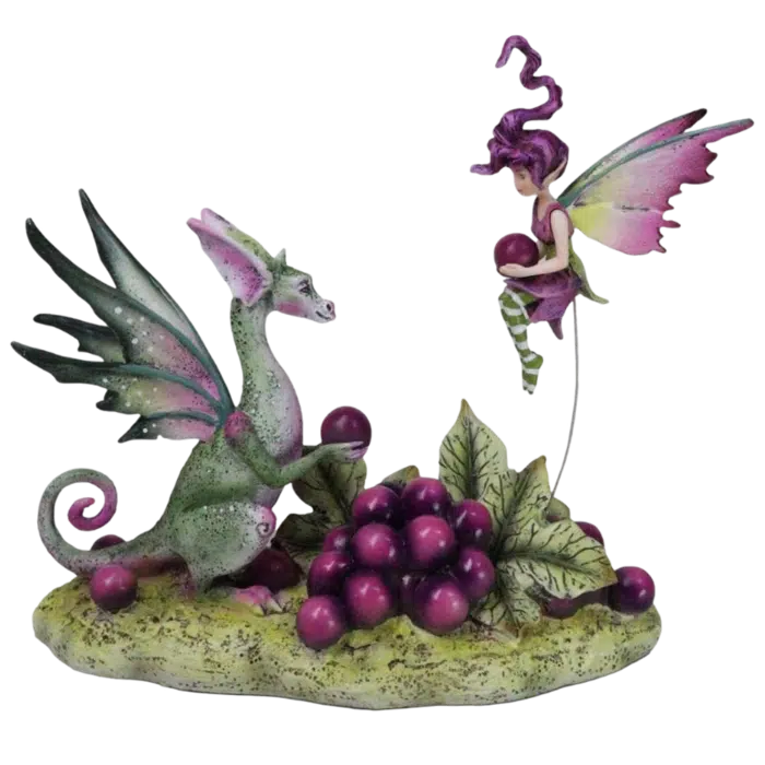 amy brown always share your grapes dragon with the fairy