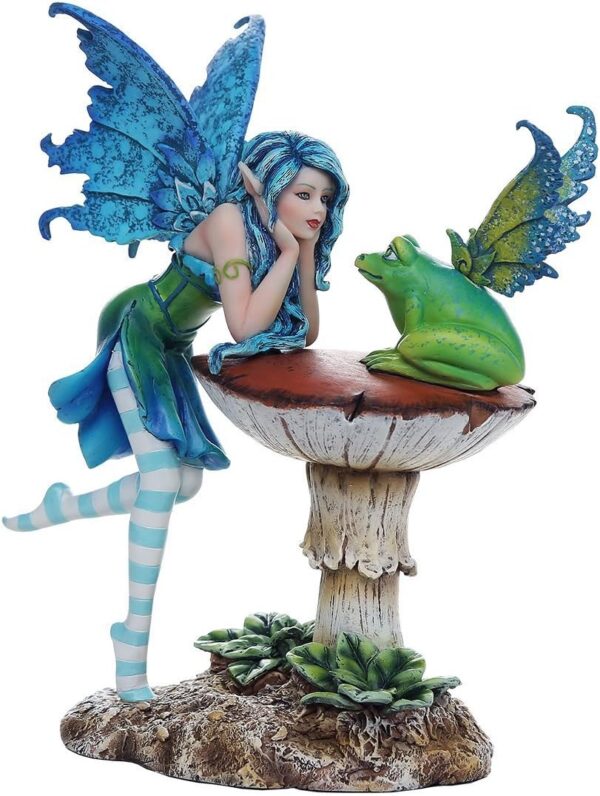 amy brown enchanting frog gossip fairy