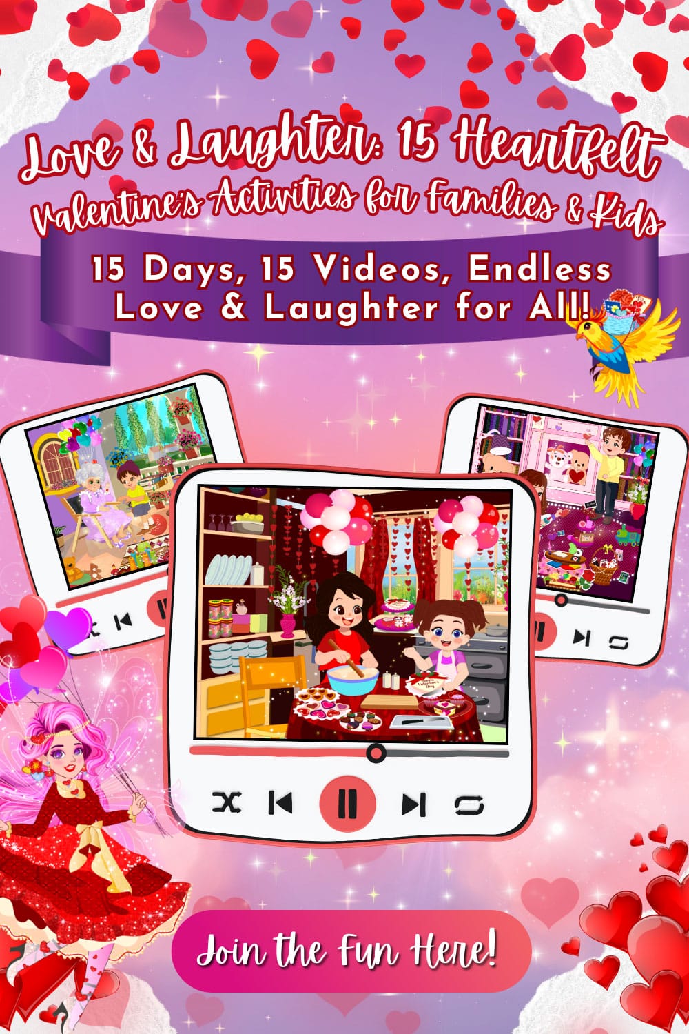 love & laughter 15 heartfelt valentine’s activities for families & kids (pinterest pin)