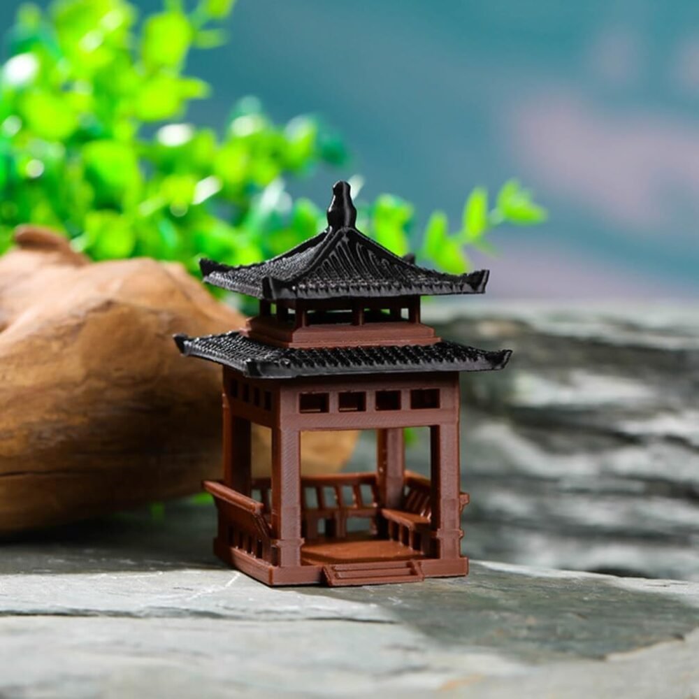 besportble mini pagoda miniature japanese fairy garden