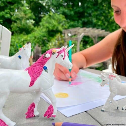 safari ltd. pink unicorn