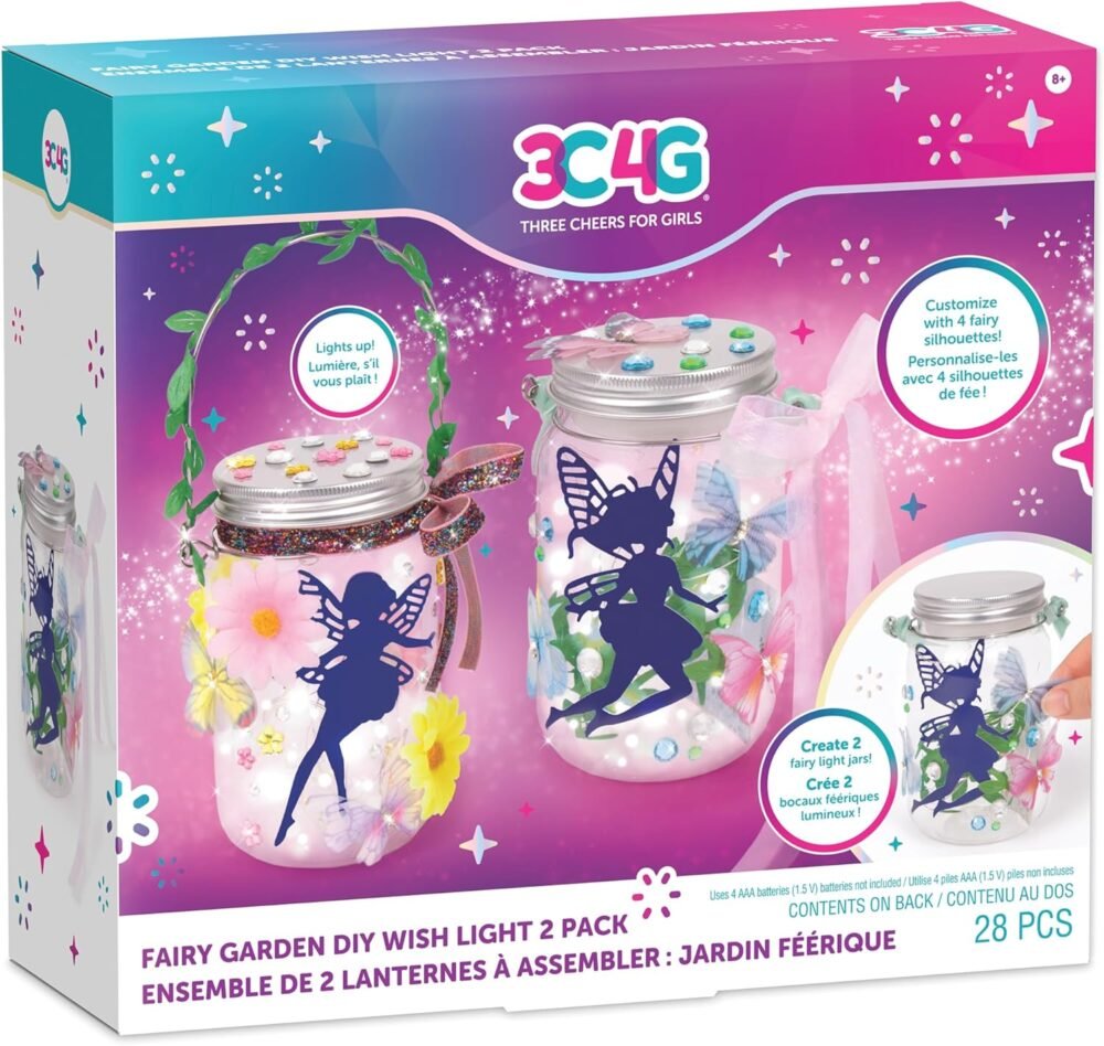 make it real 3c4g: fairy garden diy wish light