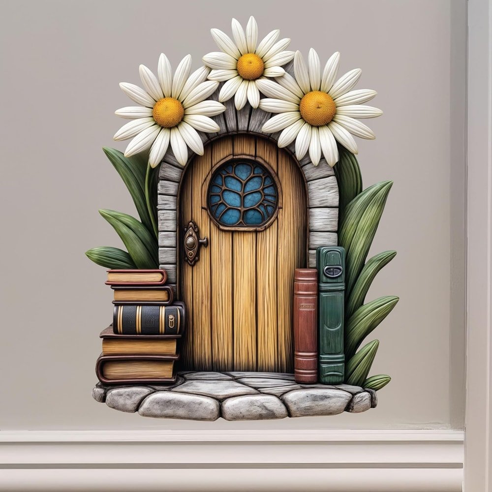 magical fairy door decal