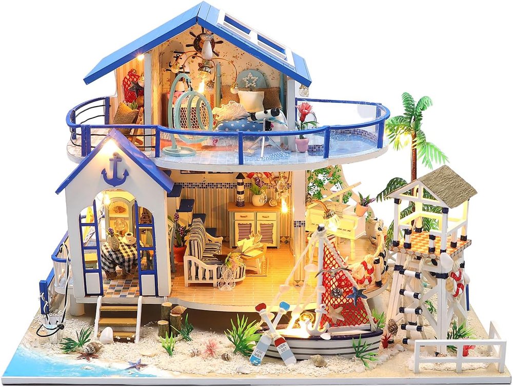 coastal dream miniature beach house kit