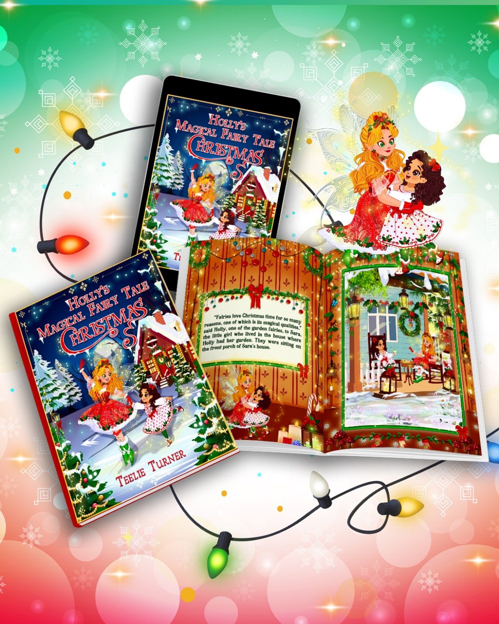 holly's christmas mockup