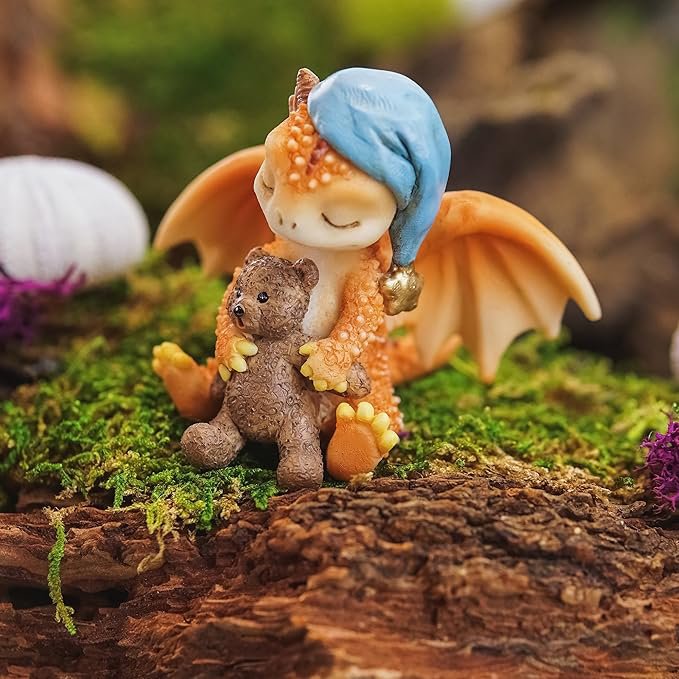 solar the red dragon with teddy bear