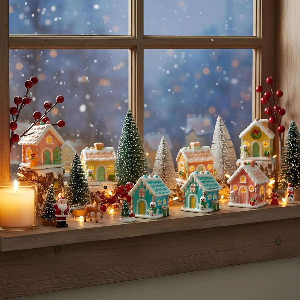 enchanted miniature gingerbread houses3
