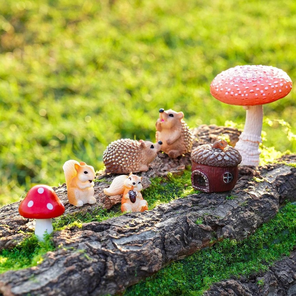 wondrous woodland fairy garden4