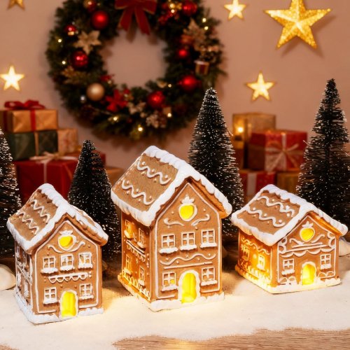 3pcs christmas gingerbread