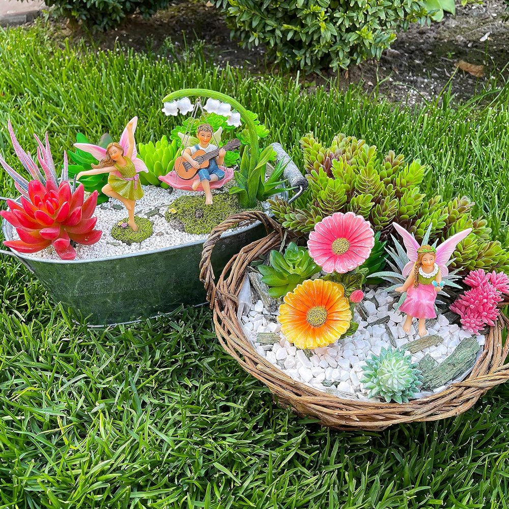 fabulous floral landscape scene