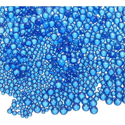 iridescent glass tiny bubble