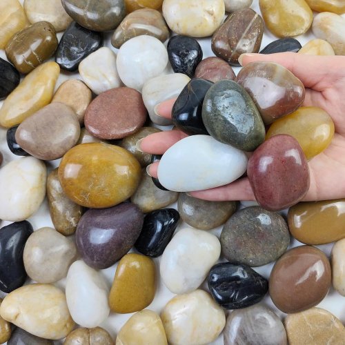 pebbles for indoor plants