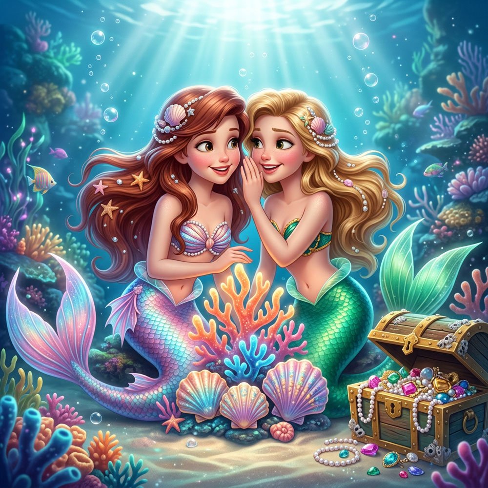 mermaid secrets must be kept forever