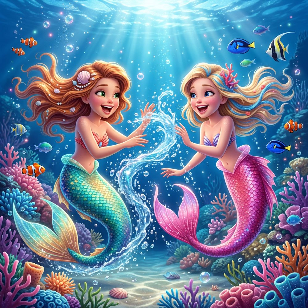 never splash your friends without warning